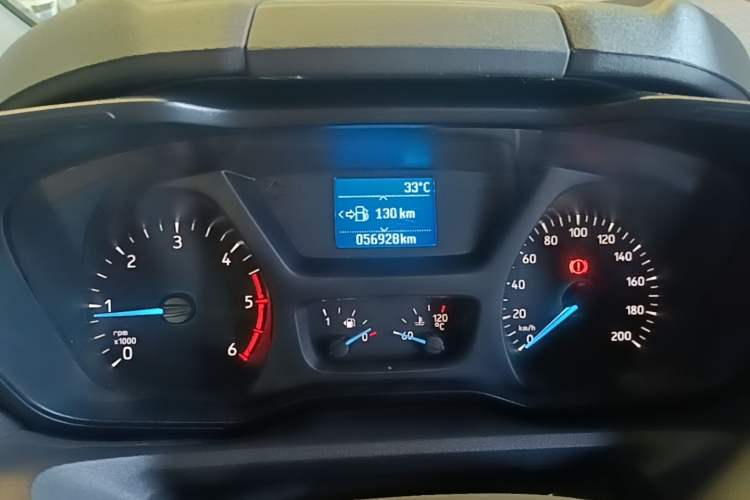 Used Ford Transit 2019 2.0T Diesel Commercial & Travel Mid-axle Mid-roof 9-Seater China VI Instrument Cluster