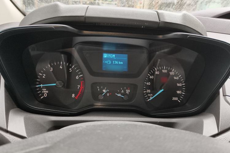 Used Ford Transit 2019 2.0T Gasoline Automatic Business & Travel Version Mid-Drive Mid-Roof 9-Seater China VI Standard Instrument Cluster
