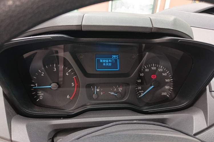 Used Ford Transit 2019 2.0T Diesel Commercial & Travel Short Wheelbase Low-Roof 7-Seater China VI Standard Instrument Cluster