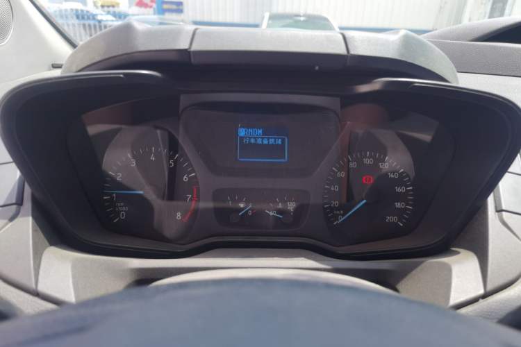 Used Ford Transit 2019 2.0T Gasoline Automatic Multi-Function Commercial Vehicle Mid-Roof 6-Seater China VI Standard Instrument Cluster
