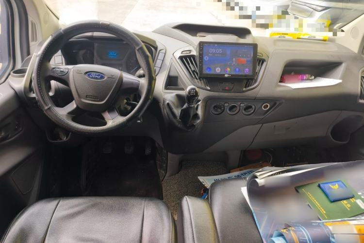 Used Ford Transit 2019 2.0T Diesel Multi-Purpose Commercial Vehicle Mid-Drive Mid-Roof 6-Seater China VI Standard Interior 2