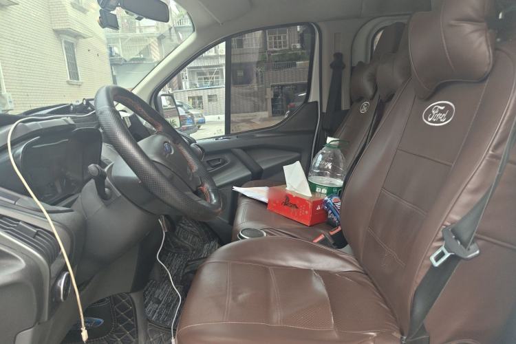 Used Ford Transit 2019 2.0T Diesel Multi-Purpose Commercial Vehicle Mid-Drive Mid-Roof 6-Seater China VI Standard Left Front Seat