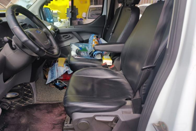 Used Ford Transit 2019 2.0T Diesel Multi-Purpose Commercial Vehicle Mid-Drive Mid-Roof 6-Seater China VI Standard Left Front Seat
