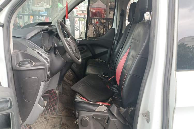 Used Ford Transit 2019 2.0T Diesel Multi-Purpose Commercial Vehicle Mid-Drive Mid-Roof 6-Seater China VI Standard Left Front Seat