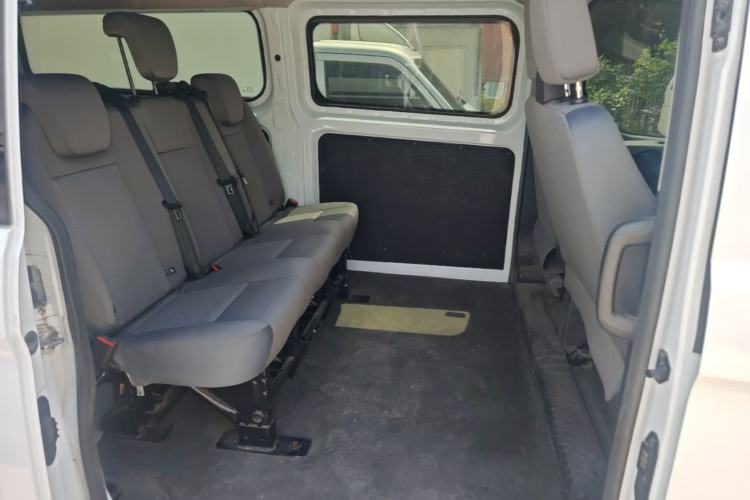 Used Ford Transit 2019 2.0T Gasoline Automatic Multi-Function Commercial Vehicle Mid-Roof 6-Seater China VI Standard Left Rear Seat