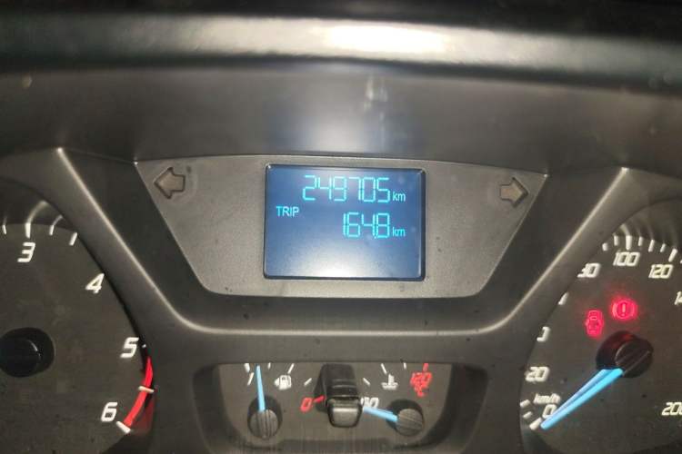 Used Ford Transit  Odometer Close Up