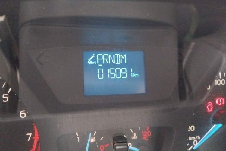 Used Ford Transit  Odometer Close Up