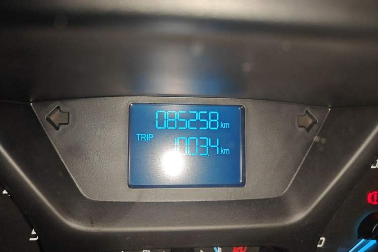 Used Ford Transit  Odometer Close Up
