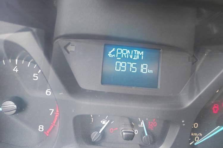 Used Ford Transit  Odometer Close Up