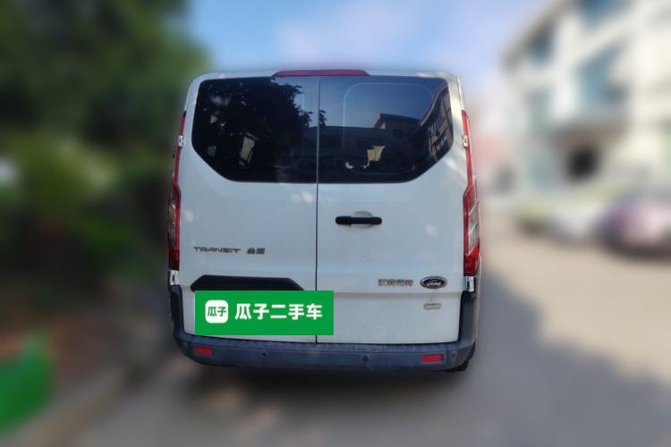 Used Ford Transit 2019 2.0T Gasoline Automatic Multi-Function Commercial Vehicle Short Wheelbase Low Roof 6-Seater China VI Standard Rear