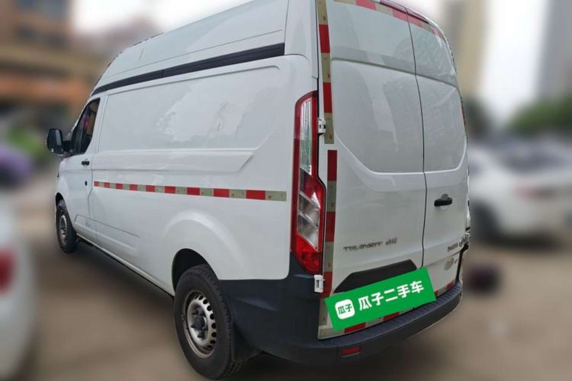 Used Ford Transit 2019 2.0T Diesel Van Mid-Chassis Mid-Roof 3-Seater China VI Standard Rear Left 45 Deg