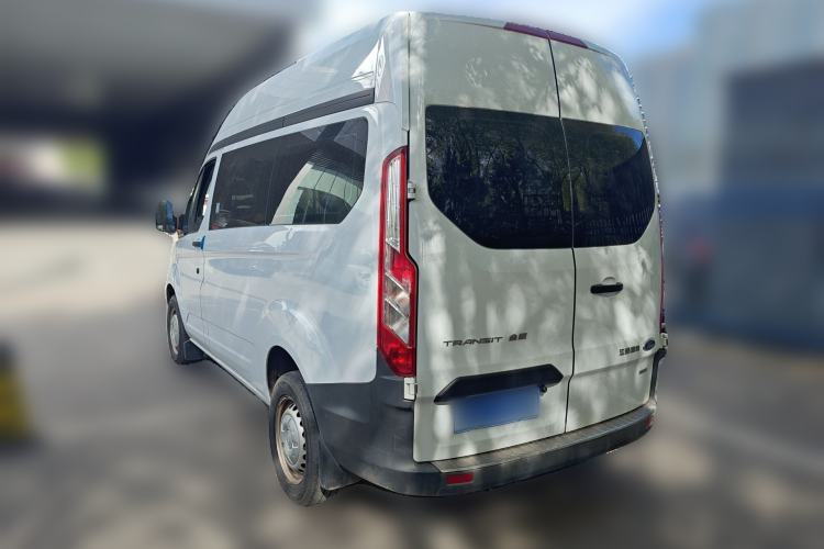 Used Ford Transit 2019 2.0T Gasoline Multi-Function Commercial Vehicle Short Wheelbase Mid-Roof 6-Seater China VI Standard Rear Left 45 Deg