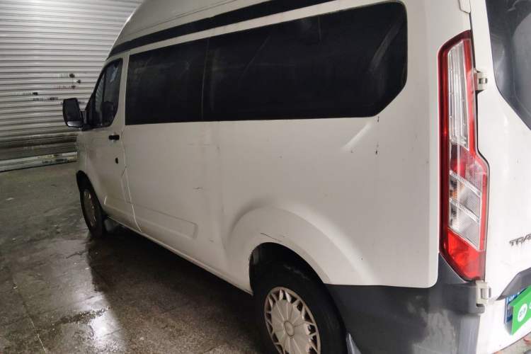 Used Ford Transit 2019 2.0T Diesel Multi-Purpose Commercial Vehicle Mid-Drive Mid-Roof 6-Seater China VI Standard Rear Left 45 Deg