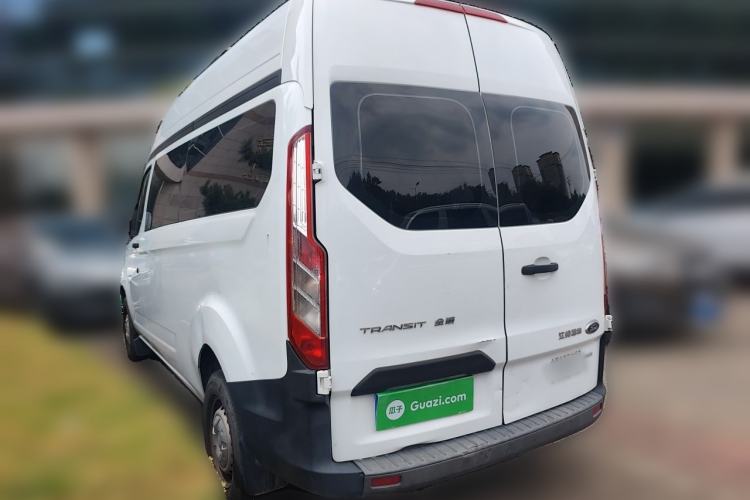 Used Ford Transit 2019 2.0T Gasoline Multi-Purpose Commercial Vehicle Mid-Drive Mid-Roof 6-Seater China VI Standard Rear Left 45 Deg