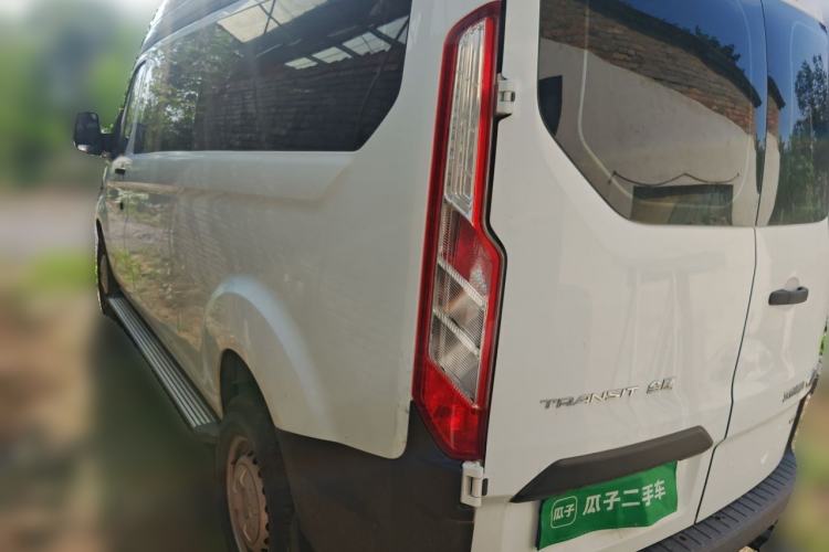 Used Ford Transit 2019 2.0T Diesel Multi-Purpose Commercial Vehicle Mid-Drive Mid-Roof 6-Seater China VI Standard Rear Left 45 Deg