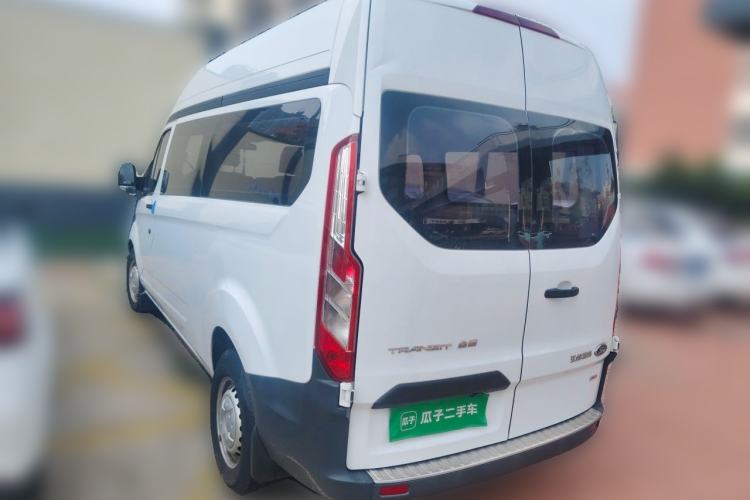 Used Ford Transit 2019 2.0T Diesel Multi-Purpose Commercial Vehicle Mid-Drive Mid-Roof 6-Seater China VI Standard Rear Left 45 Deg