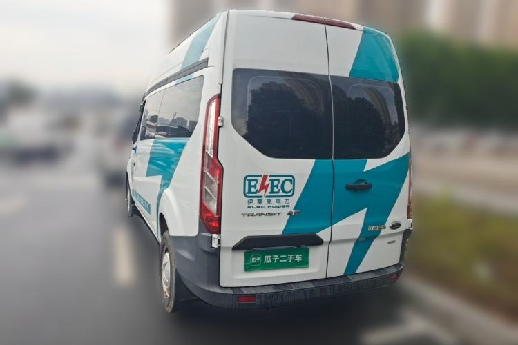 Used Ford Transit 2019 2.0T Gasoline Multi-Purpose Commercial Vehicle Mid-Drive Mid-Roof 6-Seater China VI Standard Rear Left 45 Deg