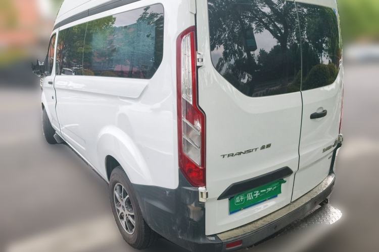 Used Ford Transit 2019 2.0T Diesel Multi-Purpose Commercial Vehicle Mid-Drive Mid-Roof 6-Seater China VI Standard Rear Left 45 Deg