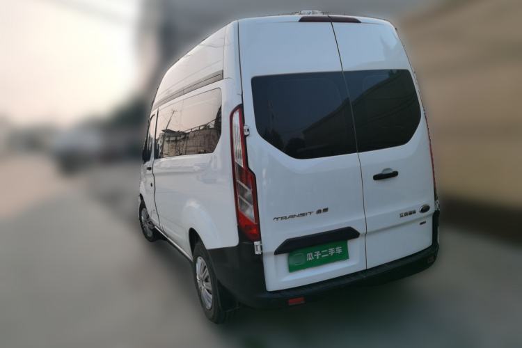 Used Ford Transit 2019 2.0T Diesel Multi-Purpose Commercial Vehicle Short Wheelbase Mid-Roof Design 6-Seater China VI Standard Rear Left 45 Deg