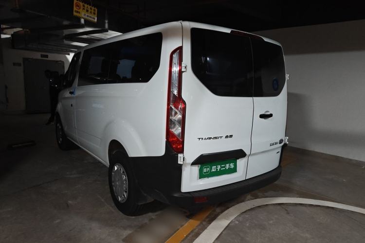 Used Ford Transit 2019 2.0T Gasoline Multi-Purpose Commercial Vehicle Short Wheelbase Low Roof 6-Seater China VI Standard Rear Left 45 Deg