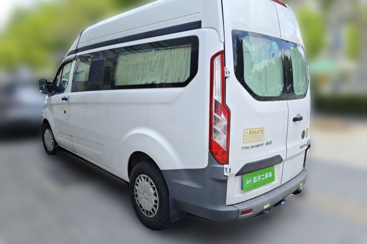 Used Ford Transit 2019 2.0T Diesel Multi-Purpose Commercial Vehicle Mid-Drive Mid-Roof 6-Seater China VI Standard Rear Left 45 Deg