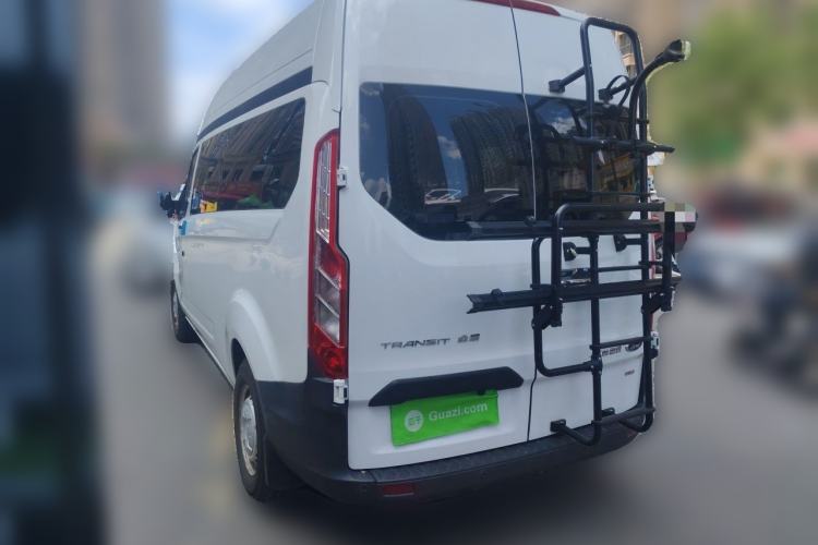 Used Ford Transit 2019 2.0T Diesel Multi-Purpose Commercial Vehicle Mid-Drive Mid-Roof 6-Seater China VI Standard Rear Left 45 Deg