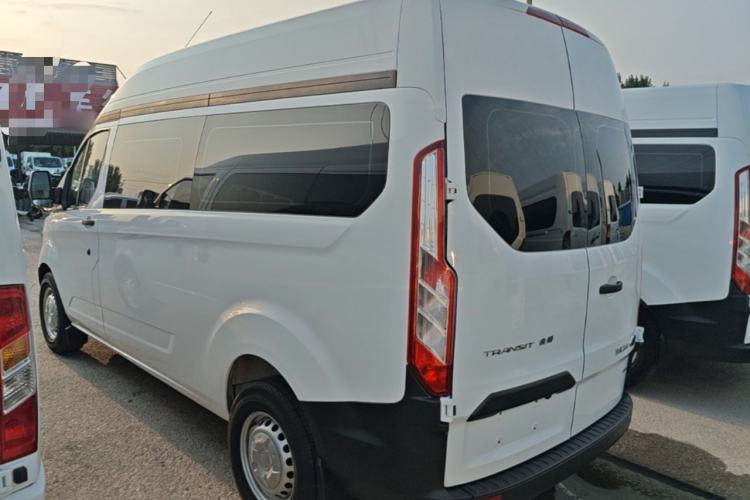 Used Ford Transit 2019 2.0T Diesel Multi-Purpose Commercial Vehicle Mid-Drive Mid-Roof 6-Seater China VI Standard Rear Left 45 Deg