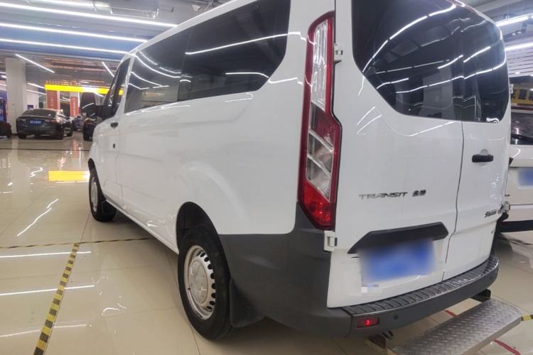 Used Ford Transit 2019 2.0T Gasoline Automatic Multi-Function Commercial Vehicle Short Wheelbase Low Roof 6-Seater China VI Standard Rear Left 45 Deg
