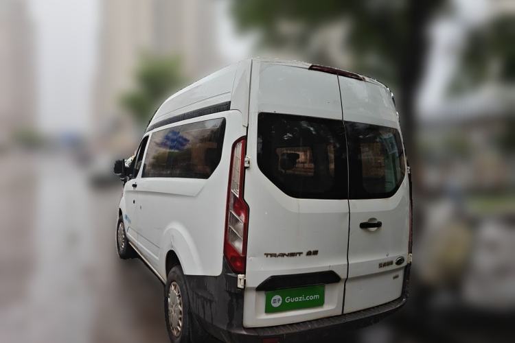 Used Ford Transit 2019 2.0T Diesel Multi-Purpose Commercial Vehicle Short Wheelbase Mid-Roof Design 6-Seater China VI Standard Rear Left 45 Deg