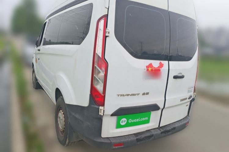 Used Ford Transit 2019 2.0T Diesel Multi-Purpose Commercial Vehicle Short Wheelbase Mid-Roof Design 6-Seater China VI Standard Rear Left 45 Deg