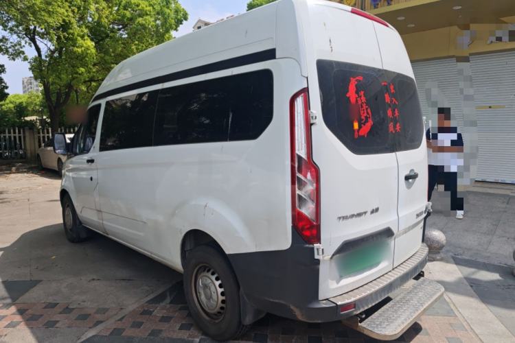 Used Ford Transit 2019 2.0T Diesel Multi-Purpose Commercial Vehicle Mid-Drive Mid-Roof 6-Seater China VI Standard Rear Left 45 Deg
