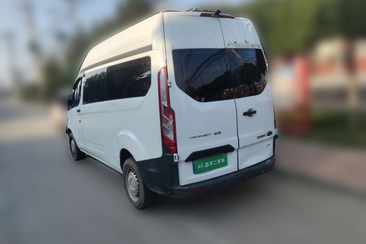 Used Ford Transit 2019 2.0T Gasoline Multi-Purpose Commercial Vehicle Mid-Drive Mid-Roof 6-Seater China VI Standard Rear Left 45 Deg