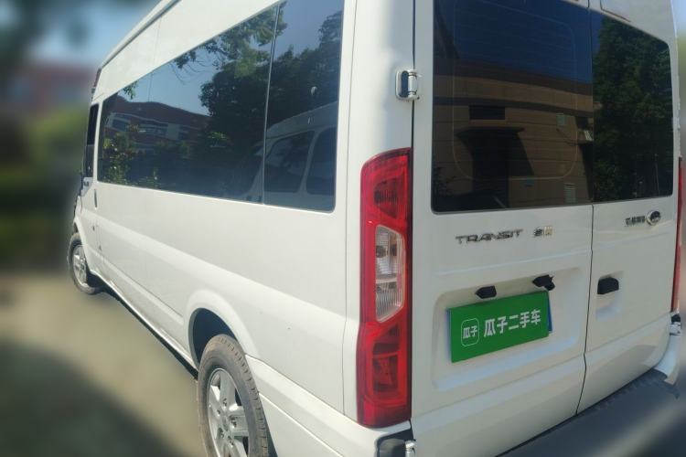 Used Ford Transit 2019 2.0T Diesel Commercial & Travel Mid-axle Mid-roof 9-Seater China VI Rear Left 45 Deg