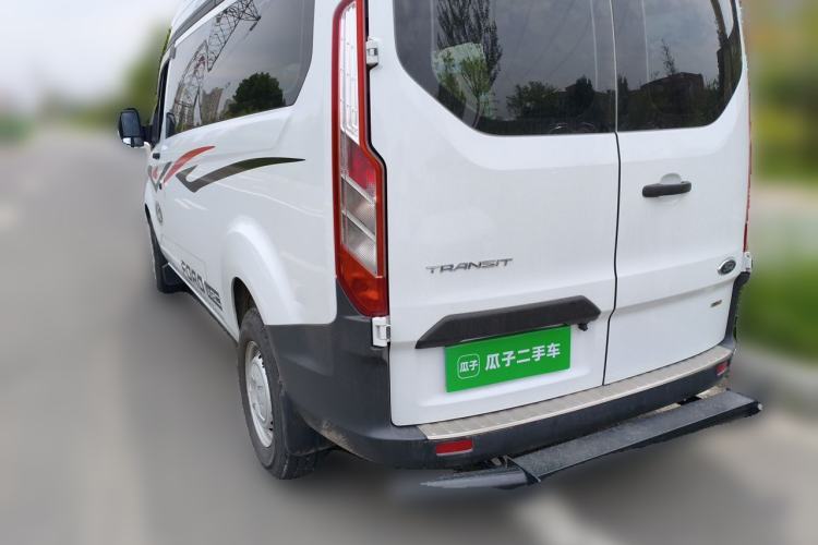 Used Ford Transit 2019 2.0T Diesel Multi-Purpose Commercial Vehicle Mid-Drive Mid-Roof 6-Seater China VI Standard Rear Left 45 Deg