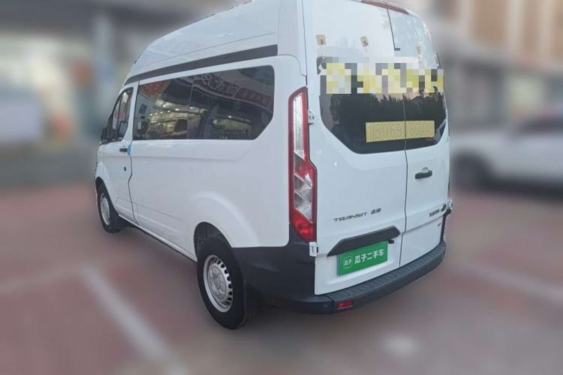 Used Ford Transit 2019 2.0T Diesel Multi-Purpose Commercial Vehicle Short Wheelbase Mid-Roof Design 6-Seater China VI Standard Rear Left 45 Deg