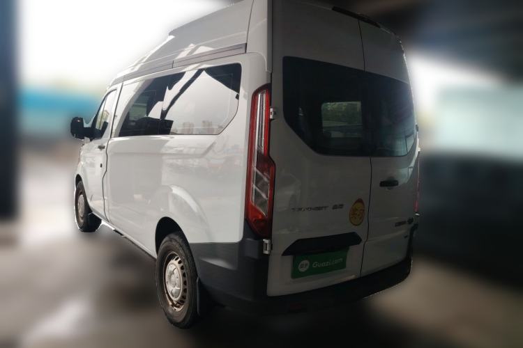 Used Ford Transit 2019 2.0T Diesel Multi-Purpose Commercial Vehicle Short Wheelbase Mid-Roof Design 6-Seater China VI Standard Rear Left 45 Deg
