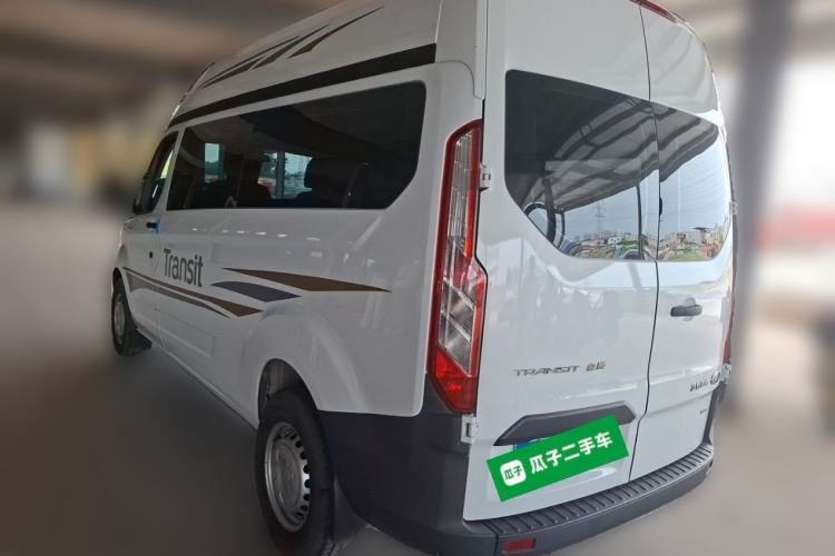 Used Ford Transit 2019 2.0T Diesel Multi-Purpose Commercial Vehicle Mid-Drive Mid-Roof 6-Seater China VI Standard Rear Left 45 Deg