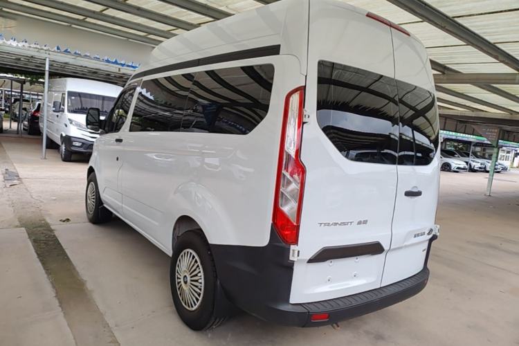 Used Ford Transit 2019 2.0T Diesel Multi-Purpose Commercial Vehicle Short Wheelbase Mid-Roof Design 6-Seater China VI Standard Rear Left 45 Deg