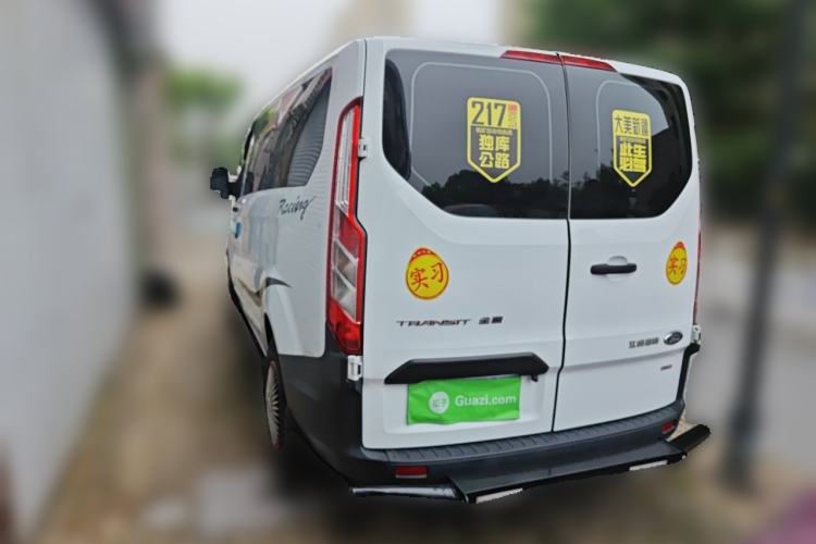 Used Ford Transit 2019 2.0T Diesel Multi-Purpose Commercial Vehicle Short Wheelbase Low Roof 6-Seater China VI Standard Rear Left 45 Deg