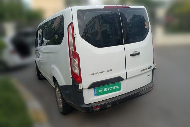 Used Ford Transit 2019 2.0T Diesel Multi-Purpose Commercial Vehicle Short Wheelbase Low Roof 6-Seater China VI Standard Rear Left 45 Deg