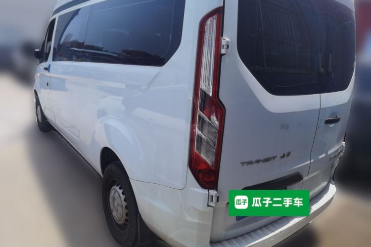 Used Ford Transit 2019 2.0T Gasoline Automatic Multi-Function Commercial Vehicle Mid-Roof 6-Seater China VI Standard Rear Left 45 Deg
