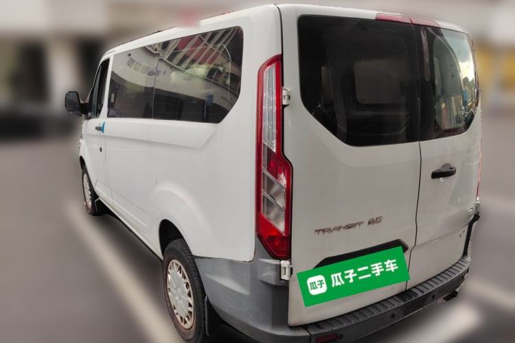 Used Ford Transit 2019 2.0T Gasoline Automatic Multi-Function Commercial Vehicle Short Wheelbase Low Roof 6-Seater China VI Standard Rear Left 45 Deg