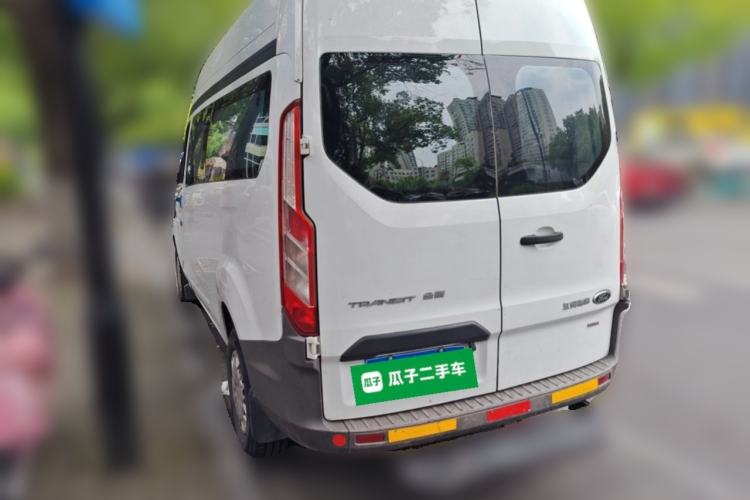 Used Ford Transit 2019 2.0T Diesel Business & Travel Mid-Drive Mid-Roof 8-Seater China VI Standard Rear Left 45 Deg