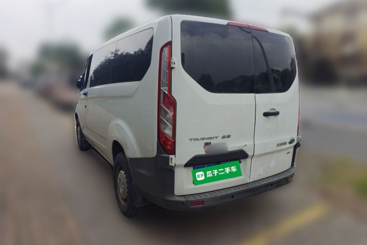 Used Ford Transit 2019 2.0T Diesel Multi-Purpose Commercial Vehicle Short Wheelbase Low Roof 6-Seater China VI Standard Rear Left 45 Deg