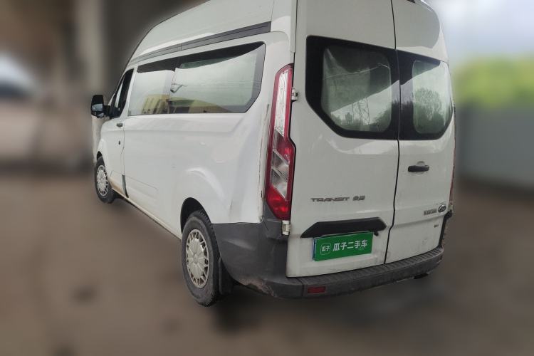 Used Ford Transit 2019 2.0T Diesel Multi-Purpose Commercial Vehicle Mid-Drive Mid-Roof 6-Seater China VI Standard Rear Left 45 Deg