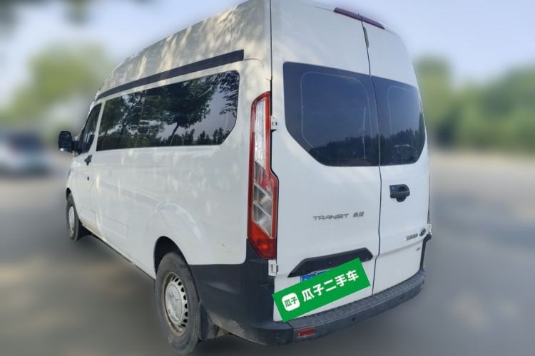 Used Ford Transit 2019 2.0T Diesel Multi-Purpose Commercial Vehicle Mid-Drive Mid-Roof 6-Seater China VI Standard Rear Left 45 Deg