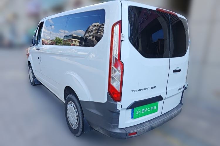 Used Ford Transit 2019 2.0T Gasoline Multi-Purpose Commercial Vehicle Short Wheelbase Low Roof 6-Seater China VI Standard Rear Left 45 Deg