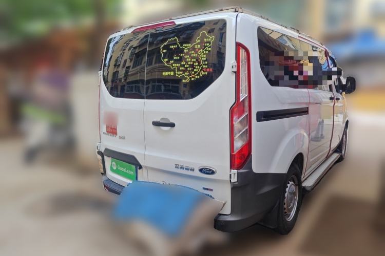 Used Ford Transit 2019 2.0T Diesel Multi-Purpose Commercial Vehicle Short Wheelbase Low Roof 6-Seater China VI Standard Rear Right 45 Deg