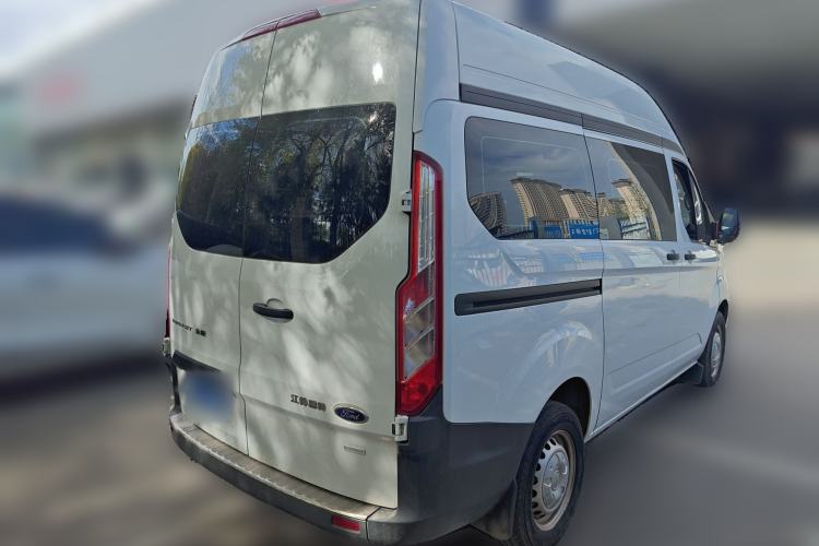 Used Ford Transit 2019 2.0T Gasoline Multi-Function Commercial Vehicle Short Wheelbase Mid-Roof 6-Seater China VI Standard Rear Right 45 Deg
