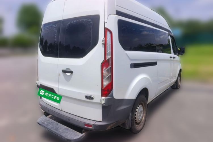 Used Ford Transit 2019 2.0T Diesel Multi-Purpose Commercial Vehicle Mid-Drive Mid-Roof 6-Seater China VI Standard Rear Right 45 Deg